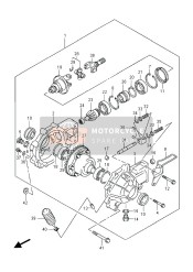 Final Bevel Gear (Front) (LT-A400FZ)