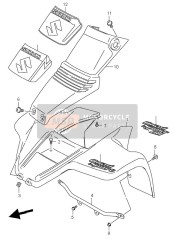 6815540BC0GE9, Tape, Center Cover, Suzuki, 0