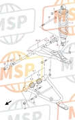 Brazo de suspensión delantero (LT-A750XP)