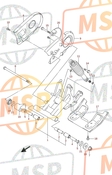 Bras oscillant arrière