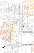6838531G11, Scritta, Suzuki, 1