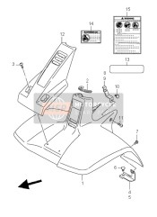 5327004200, Bracket, Fender Lower,   Rh, Suzuki, 0