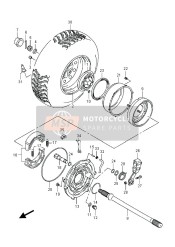 Rueda trasera derecha (LT-F400FZ)