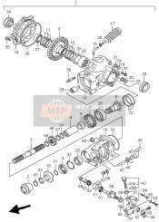 Final Bevel Gear (Rear)