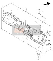 3417603G00, Abrazadera, Suzuki, 2