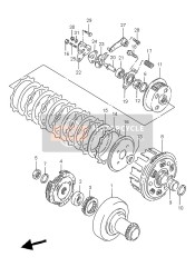 2150019B22, Clutch Assy,Sho, Suzuki, 0