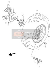 Roue avant