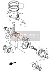 1211131G000F0, Piston, Suzuki, 2