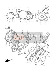 1148345G00000, Junta, Tapa Alternador, Suzuki, 1