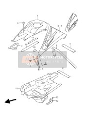 6811645G00CET, Tape, Cover Lh, Suzuki, 0