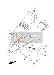 6815540BG0CEZ, Tape, Center Cover, Suzuki, 0