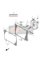 Radiateur (LT-A750XPZ P17)