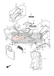 Parafango anteriore (LT-A750XP P17)