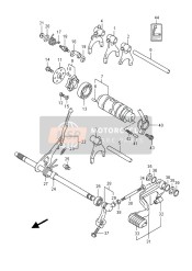 Changement de vitesse (1) (LT-F400FZ P17)