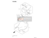 4530023K01PRQ, Seat Assy,Pillion(Black), Suzuki, 1