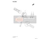3699006L00, Clamp,Handle Switch(L:145), Suzuki, 1