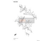4381108J00YAP, Soporte Reposapies, Suzuki, 2