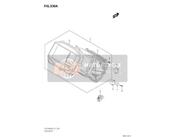 3418908J01, Almohadilla, Suzuki, 1