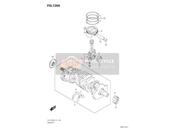 1222817E000B0, Rasamento Alb. Motore (Nero), Suzuki, 3
