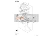 1369708J00, Hose,  Isc Valce GSR750/L1, Suzuki, 0