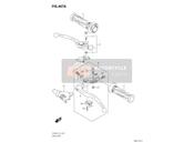 5750025D04, Lever Assy,Clutch, Suzuki, 2