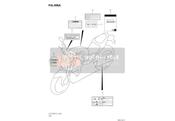 6838614J01, Label,Brake Fluid Informatie, Suzuki, 1