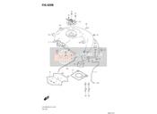 4457435F00, Stay, Fuel Tank, Suzuki, 3
