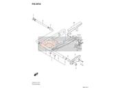 6121106G00, Shaft Pivot DL1000, Suzuki, 2