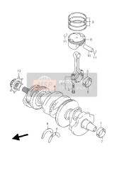 1211140F000F0, Piston, Suzuki, 0