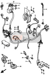 3675005A00, Sicherungshalter, Suzuki, 2