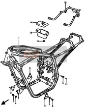 0155008257, Lagerbolzen, Suzuki, 2