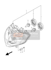 3510035F60999, Headlamp Assy, Suzuki, 0