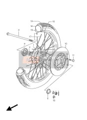 Front Wheel (GN125)