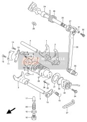 2533138201, Lifter, Pawl, Suzuki, 0