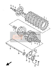 2146216501, Disc,Clutch Pressure, Suzuki, 2