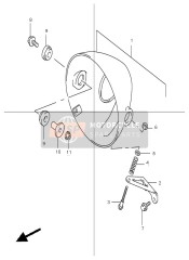 Carcasa del faro (GSF1200-Z)