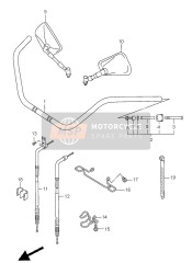 5863110FA0, Guide, Cable, Suzuki, 0