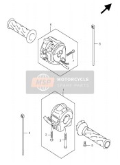 3740013G10, Switch Assy, Handle Lh, Suzuki, 0