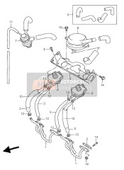 0935545857600, Hose,4.5X8.5X60, Suzuki, 0