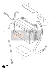 3382026E00, Wire, Battery Plus Lead, Suzuki, 0