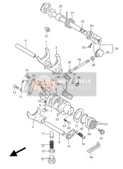 2560013F01, Lever Assy,Gear Shift, Suzuki, 2