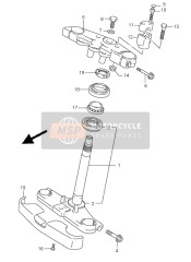 0713008257, Boulon De Palier, Suzuki, 2