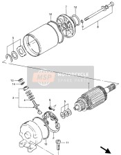 3113031300, Terminal Set, Brush (+), Suzuki, 0