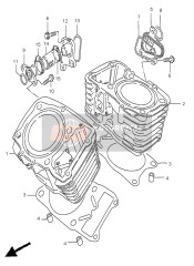 1785101A00, Hose, Head Outlet Joint, Suzuki, 2