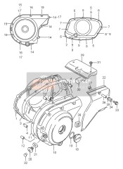 3121038A01, Cover, Starter Motor, Suzuki, 1