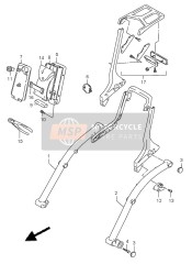 4743038B1122S, Houder Grdschap, Suzuki, 2