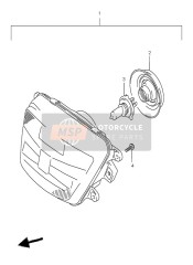 3510019D11, Headlamp Assy, Suzuki, 0