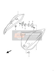 Bovenste Frame afdekking (GSF650)