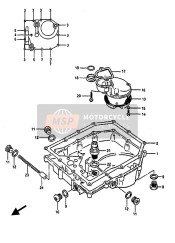 1652506B00, Protector, Strainer, Suzuki, 2