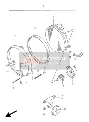 Headlamp (GSF1200)